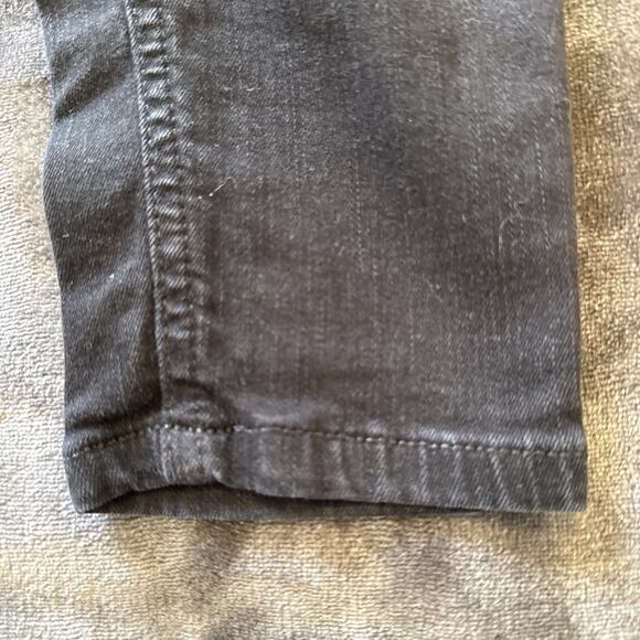 Topshop Moto Women's Jamie Jeans Denim Stretch Distressed Black Size W26xL30 - Picture 4 of 16